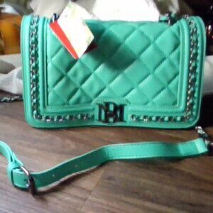 Teal Green Badgley Mischka Crossbody bag
